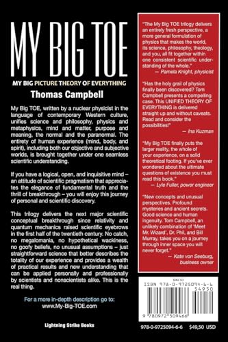 My Big Toe: A Trilogy Unifying Philosophy, Physics, and Metaphysics: Awakening, Discovery, Inner Workings