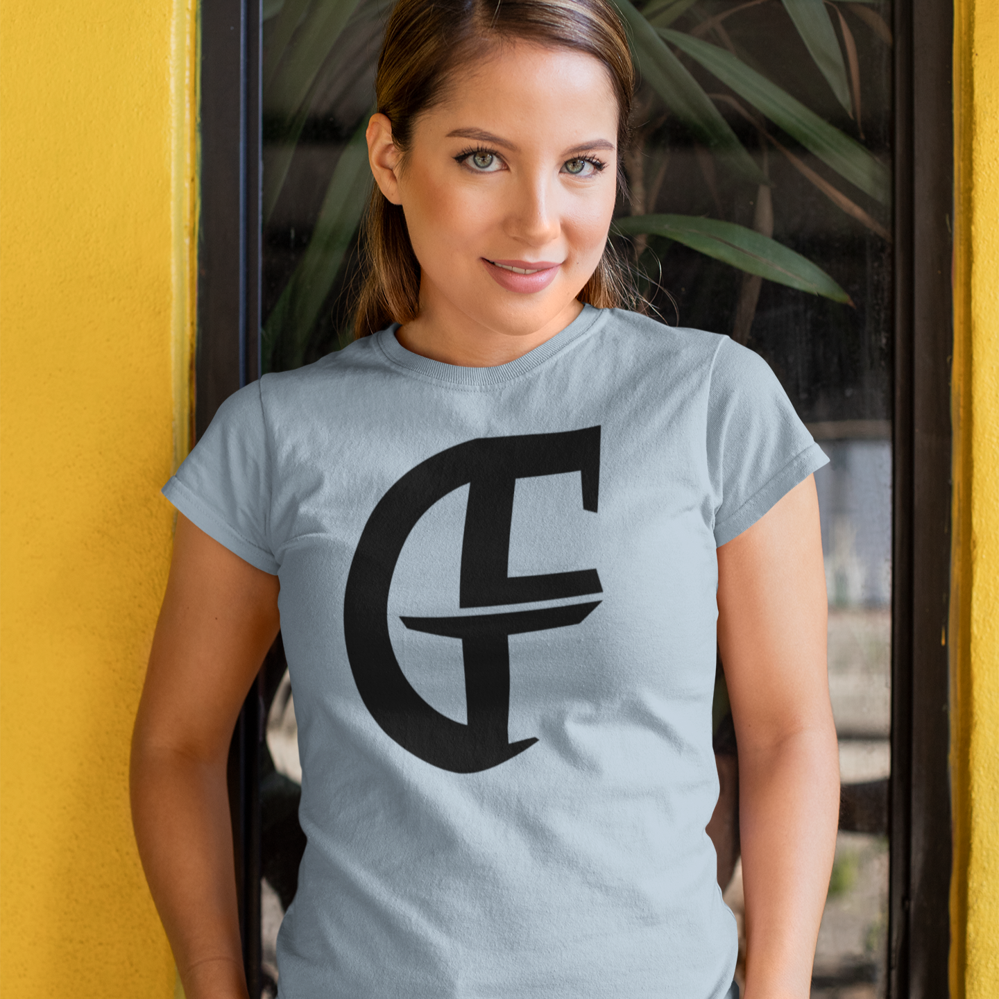 GF Stamp Black - Women's Crewneck