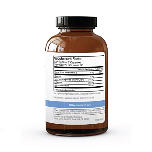 Momentous | Elite Sleep, 30 Servings, Vegan, Gluten-Free, NSF Certified