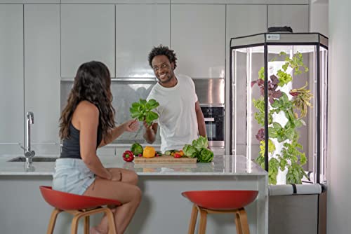 Aerospring 27-Plant Vertical Hydroponics Indoor Growing System - Patented Vertical Hydroponic Kit for Indoor Gardening - Grow Tent, LED Grow Lights & Fan - Grow Lettuce, Herbs, Veggies & Fruits