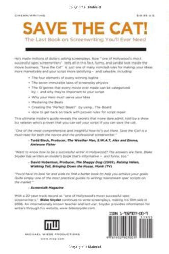 Save The Cat! The Last Book on Screenwriting You'll Ever Need