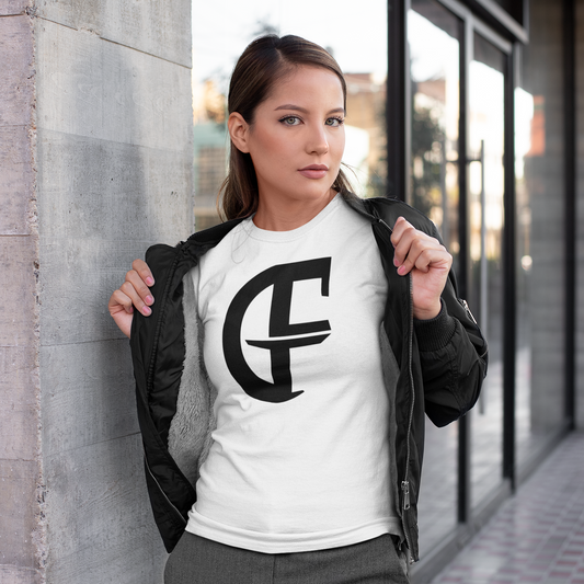 GF Stamp Black - Women's Crewneck